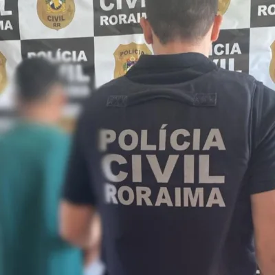 A prisão preventiva foi cumprida pela Polícia Civil de Roraima. (Foto: PCRR)