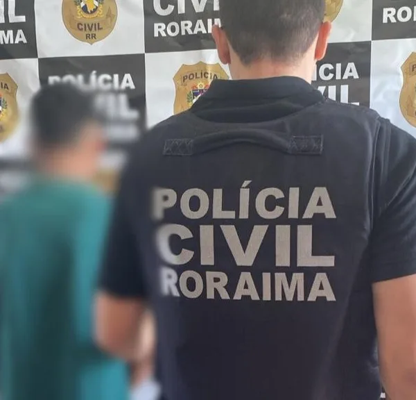 A prisão preventiva foi cumprida pela Polícia Civil de Roraima. (Foto: PCRR)
