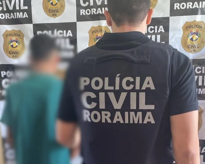 A prisão preventiva foi cumprida pela Polícia Civil de Roraima. (Foto: PCRR)