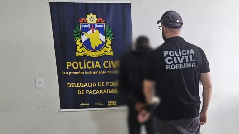 Polícia Civil prendeu maníaco sexual em Pacaraima (Foto: PCRR)