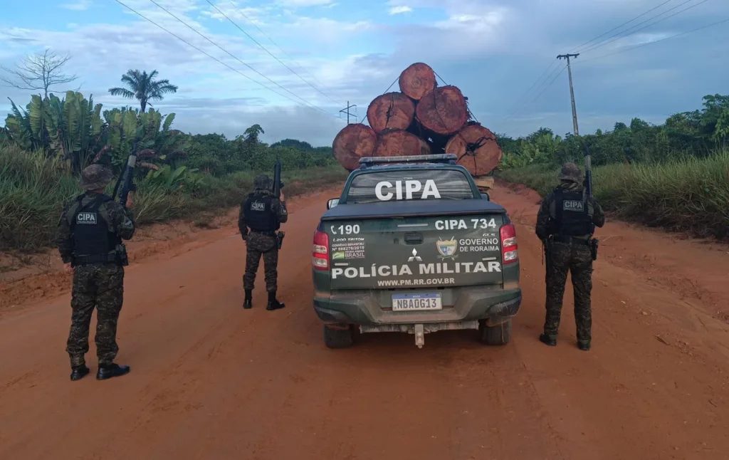 Apreensão foi efetuada por policiais da Cipa (Foto: Divulgação) 