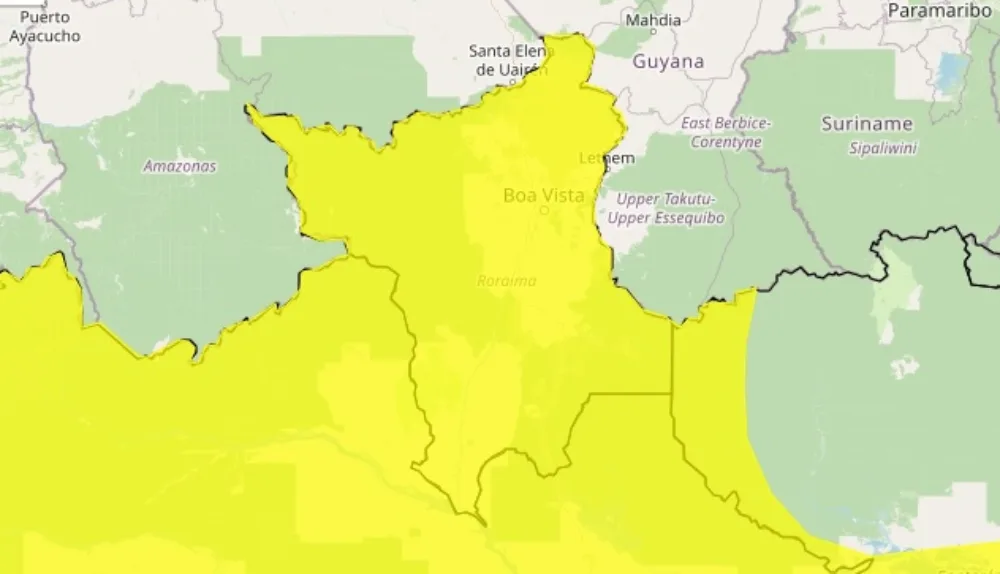 Alerta do Inmet vale para todo o Estado (Foto: Reprodução)