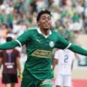 Atacante do Palmeiras, Luighi, que marcou dois gols na partida (Foto: Fabio Menotti) 