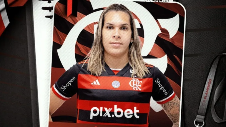 Flamengo anuncia atacante roraimense Vitória Almeida: 'Time do coração'