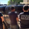 Polícia Civil prendeu acusado de descumprir medida protetiva obtida pela cunhada adolescente agredida por ele (Foto: PCRR)