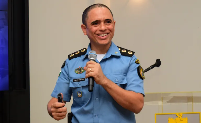 O coronel Izael Salazar é o novo subcomandante-geral da Polícia Militar (Foto: Nilzete Franco/FolhaBV)