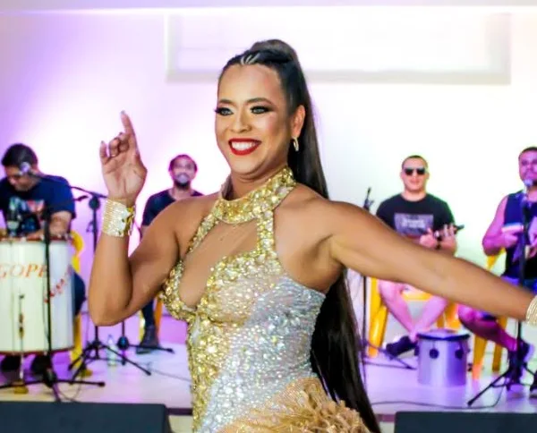 Simone Valente, Rainha do Ousadia na Pegadha - Foto: Divulgação