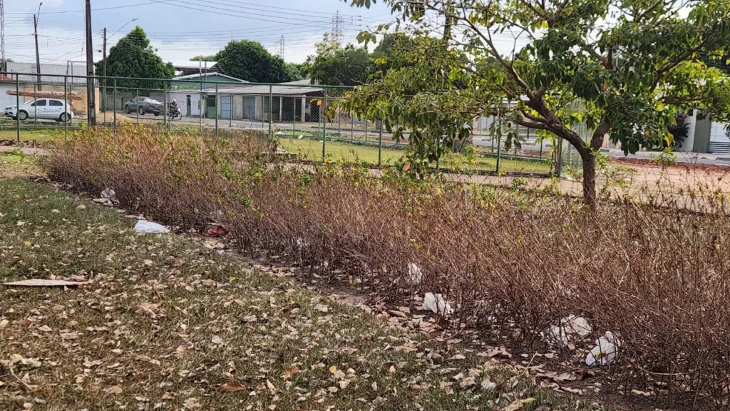 Praça Cabos e Soldados fica localizada no bairro Caranã, zona Oeste de Boa Vista (Foto: Arquivo Pessoal)