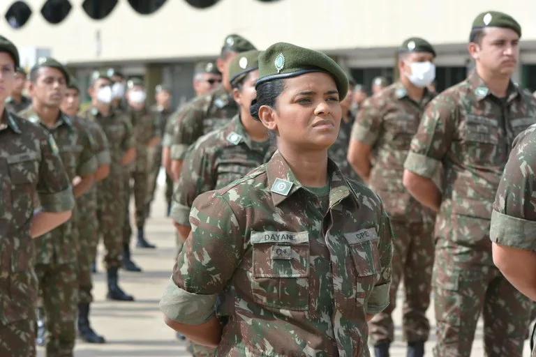 O processo de alistamento teve início na quarta, 1º de janeiro, com o intuito de icrementar o efetivo das forças armadas. (Foto: Exército Brasileiro)