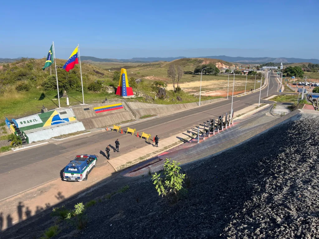 Fronteira está fechada desde ontem (10). (Foto: Divulgação)