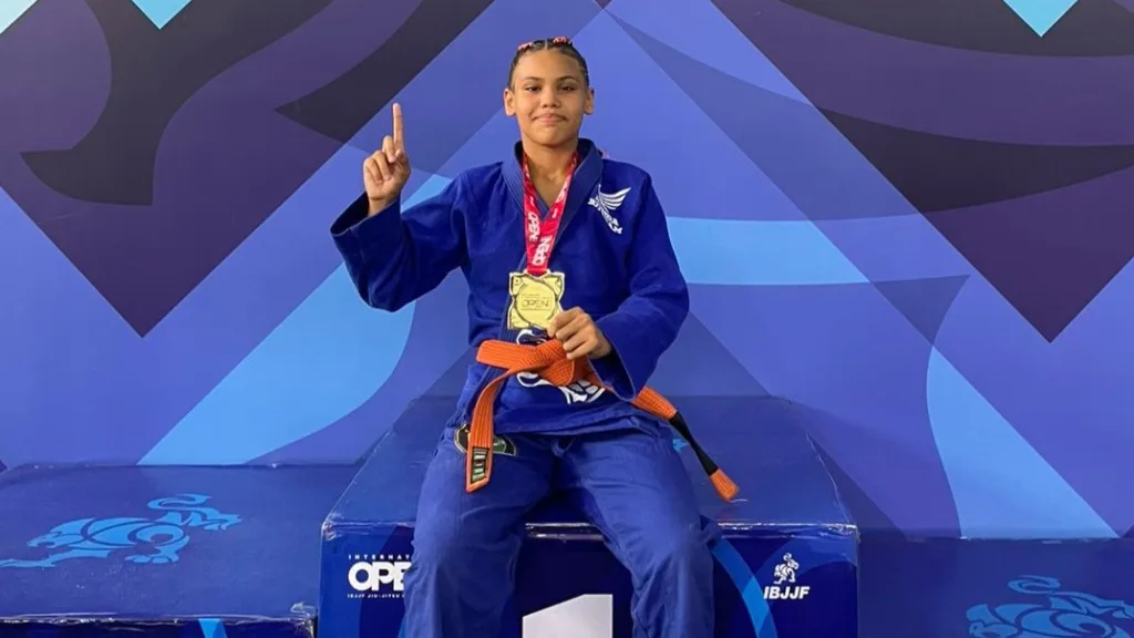 Em busca de mais medalhas, Mônica Letícia Rocha  disputará o Sulamericano Kid's (Foto: Arquivo Pessoal)
