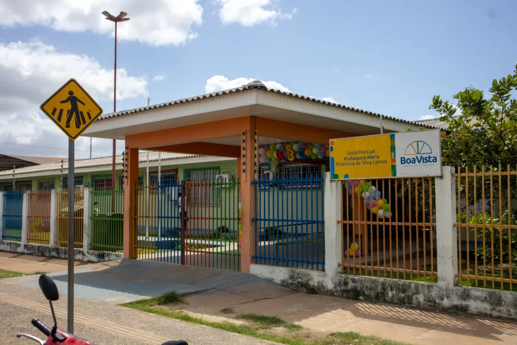 Escola Municipal Prof. Maria Francisca Lemos (Foto: José Magno/FolhaBV)