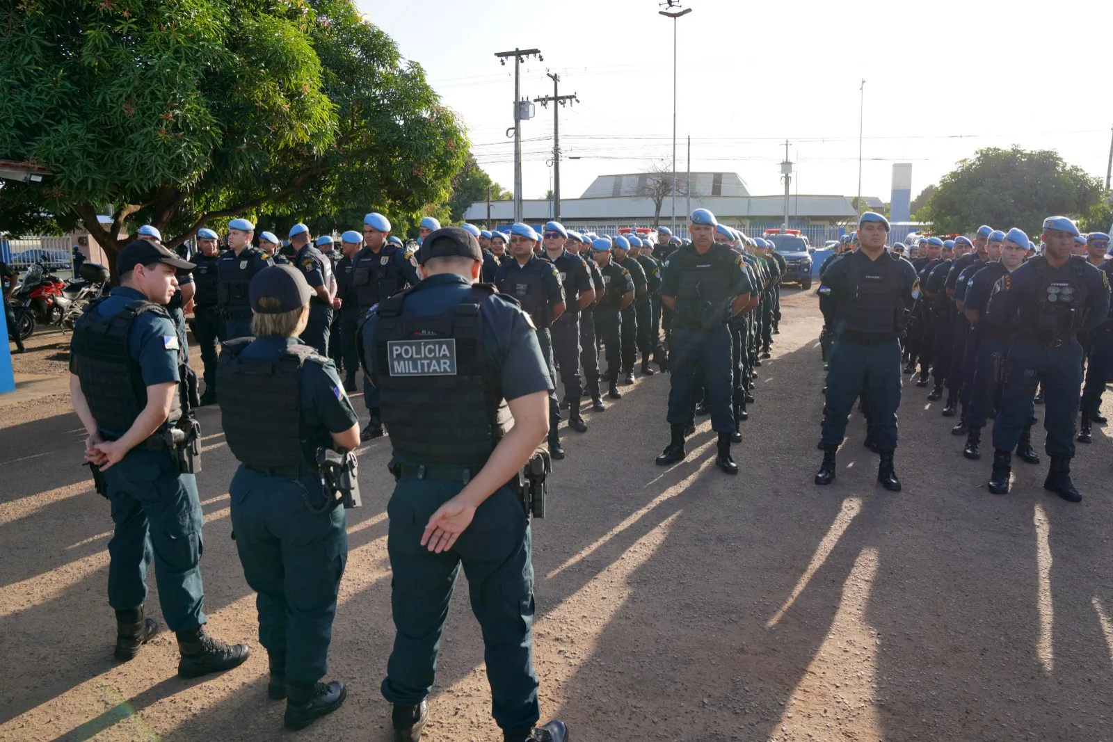 A corporação empregará, entre os dias 25 e 27 de fevereiro, um efetivo extra de 220 policiais (Foto: William Roth/Secom)