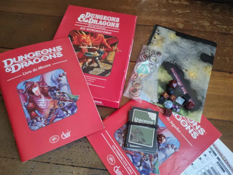 "Dungeons & Dragons" é um jogo de RPG de mesa criado por Gary Gygax e Dave Arneson, lançado pela primeira vez em 1974 (Foto: Divulgação)