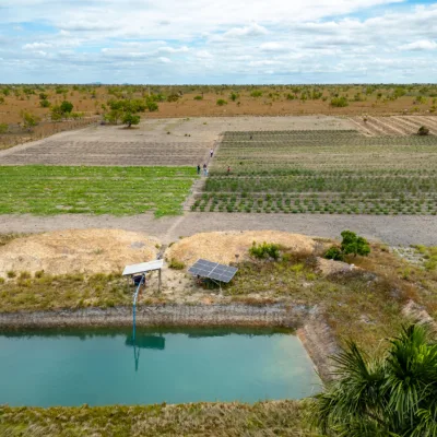 Os painéis fotovoltaicos trazem inovação e fortalecem a agricultura familiar (Foto: PMBV)