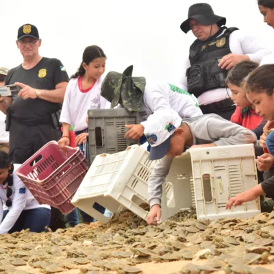 As crianças receberam aulas de preservação ambiental na escola Vovó Tetinha, em Santa Maria do Boiaçu (Foto: Nilzete Franco/FolhaBV)