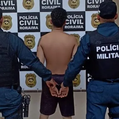 Prisão foi efetuada por policiais da 6° Companhia Independente de Policiamento de Fronteira (Foto: Divulgação) 