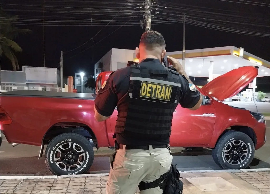 Flagrante ocorreu durante uma blitz da operação Lei Seca, realizada pelo Departamento Estadual de Trânsito de Roraima (Detran-RR). (Foto: Divulgação)