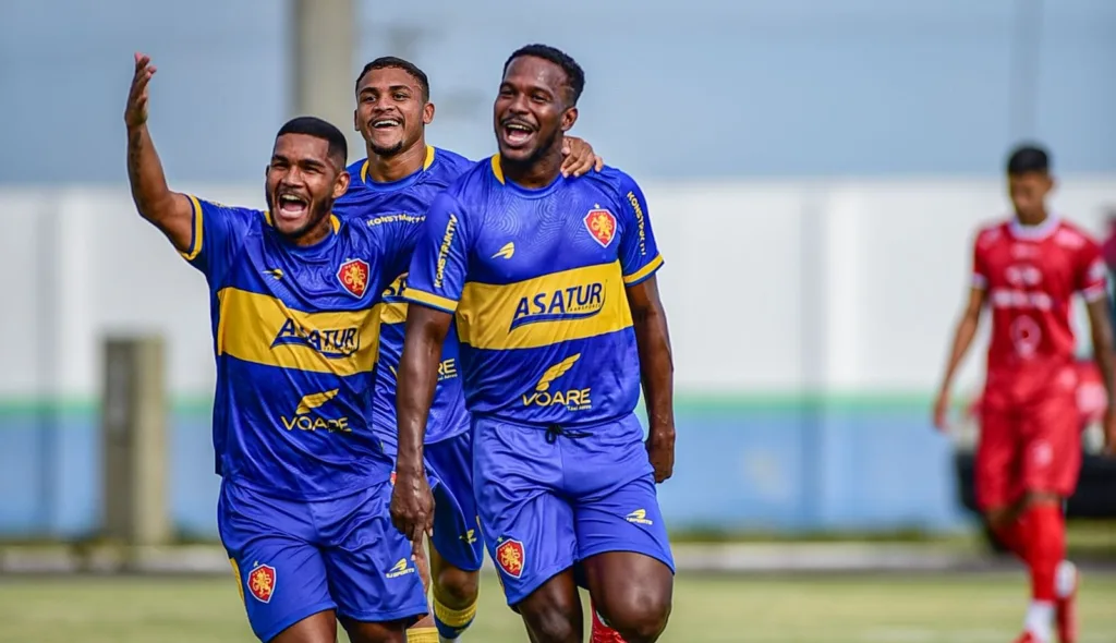 João Vitor marca o primeiro gol do Campeonato Roraimense 2025 (Foto: Hélio Garcia/BV Esportes)