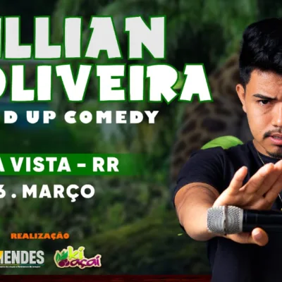 Willian iniciou na Comédia Stand-Up em novembro de 2020 (Foto: Divulgação) 