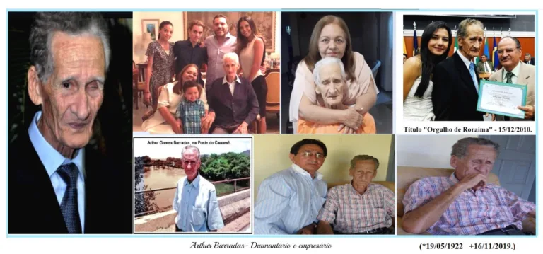 Arthur Barradas - Diamantário e empresário – um humanista acima de tudo.