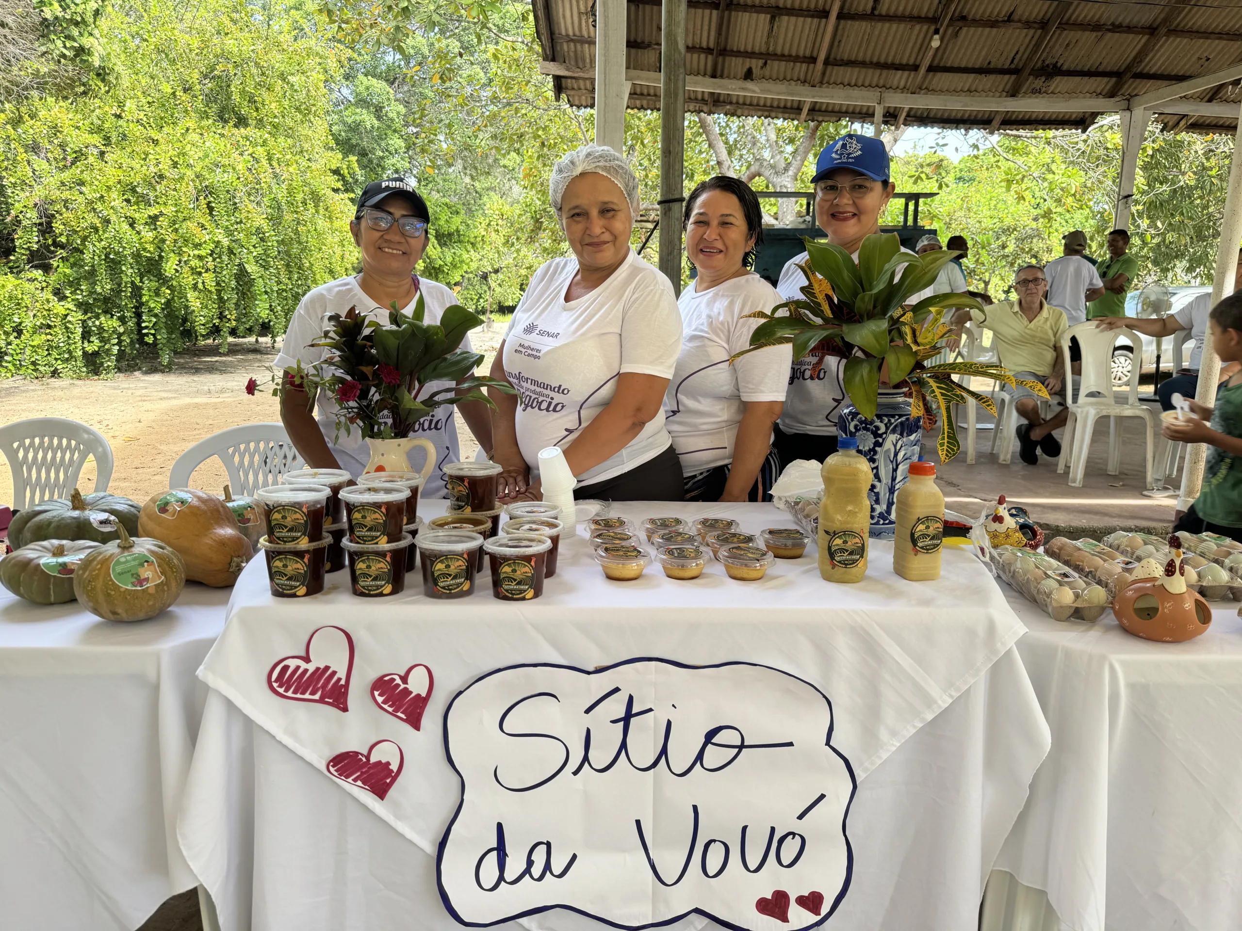 Programa Mulheres em Campo realiza feira de comercialização (Foto: Divulgação)