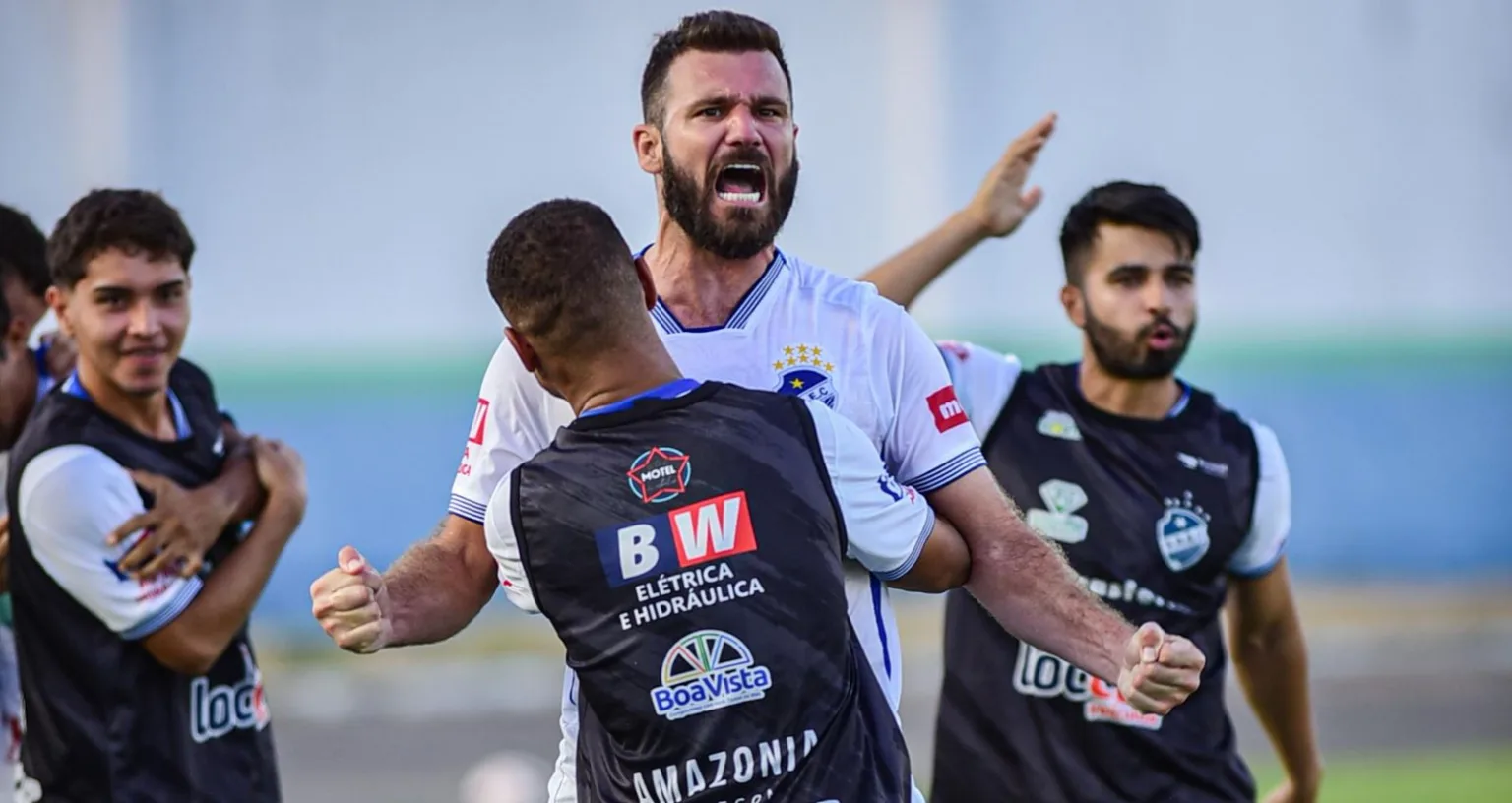 Com gol no fim da partida, São Raimundo bate GAS por 2 a 1. Foto: Hélio Garcias/Bv Esportes Com gol no fim da partida, São Raimundo bate GAS por 2 a 1. Foto: Hélio Garcias/Bv Esportes