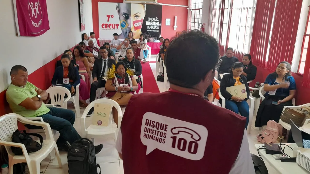 O evento reuniu representantes de 32 organizações da sociedade civil no auditório da Central Única dos Trabalhadores (CUT). Foto: divulgação