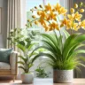 Como cuidar da orquídea Dendrobium chrysotoxum e prolongar sua floração vibrante