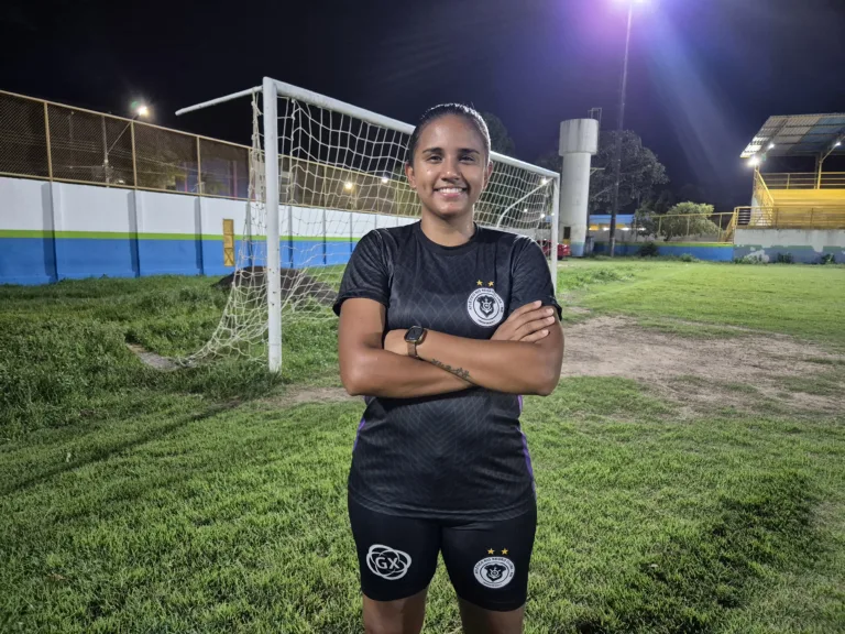 Isabel Alves destaca objetivo cumprido com permanência da equipe na Série A2. (Foto: Aryel Rener/FolhaBV)