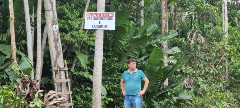 Almir Ribeiro da Silva afirmar estar na gleba cachimbo desde 2008. Foto: arquivo pessoal