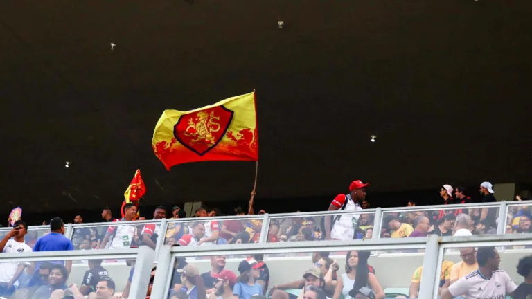 Torcida do GAS n semifinal do Campeonato Roraimense – 29.03.2025 – Foto: Déborah Nascimento