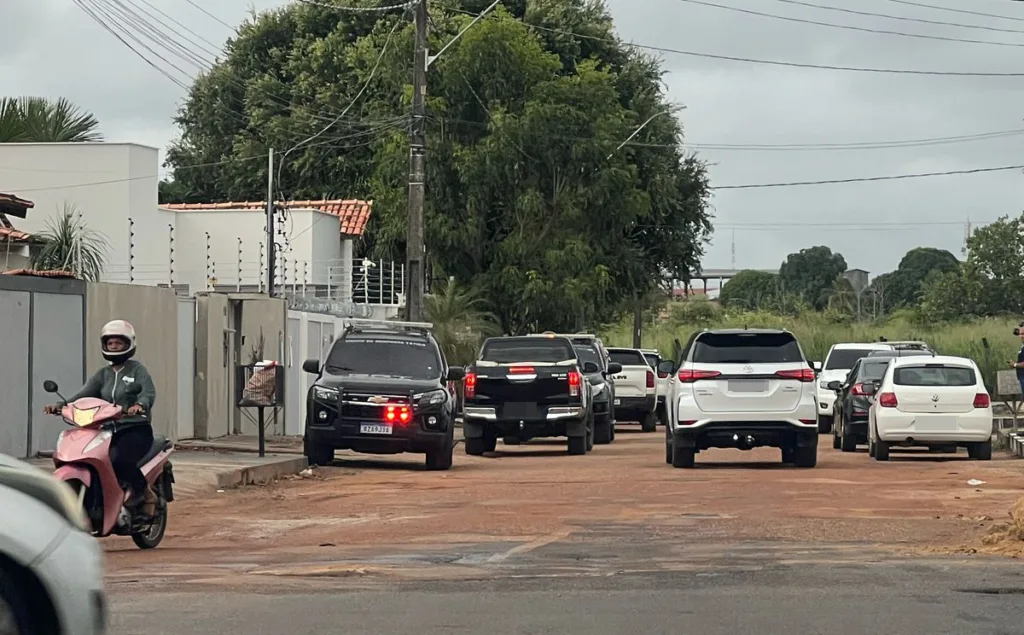 Mandados estão sendo cumpridos em Boa Vista com apoio da PCRR (Foto: Divulgação) Mandados estão sendo cumpridos em Boa Vista com apoio da PCRR (Foto: Divulgação)
