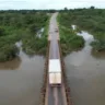 Ponte sobre o rio Cachorro fica no quilômetro 165 da BR-432