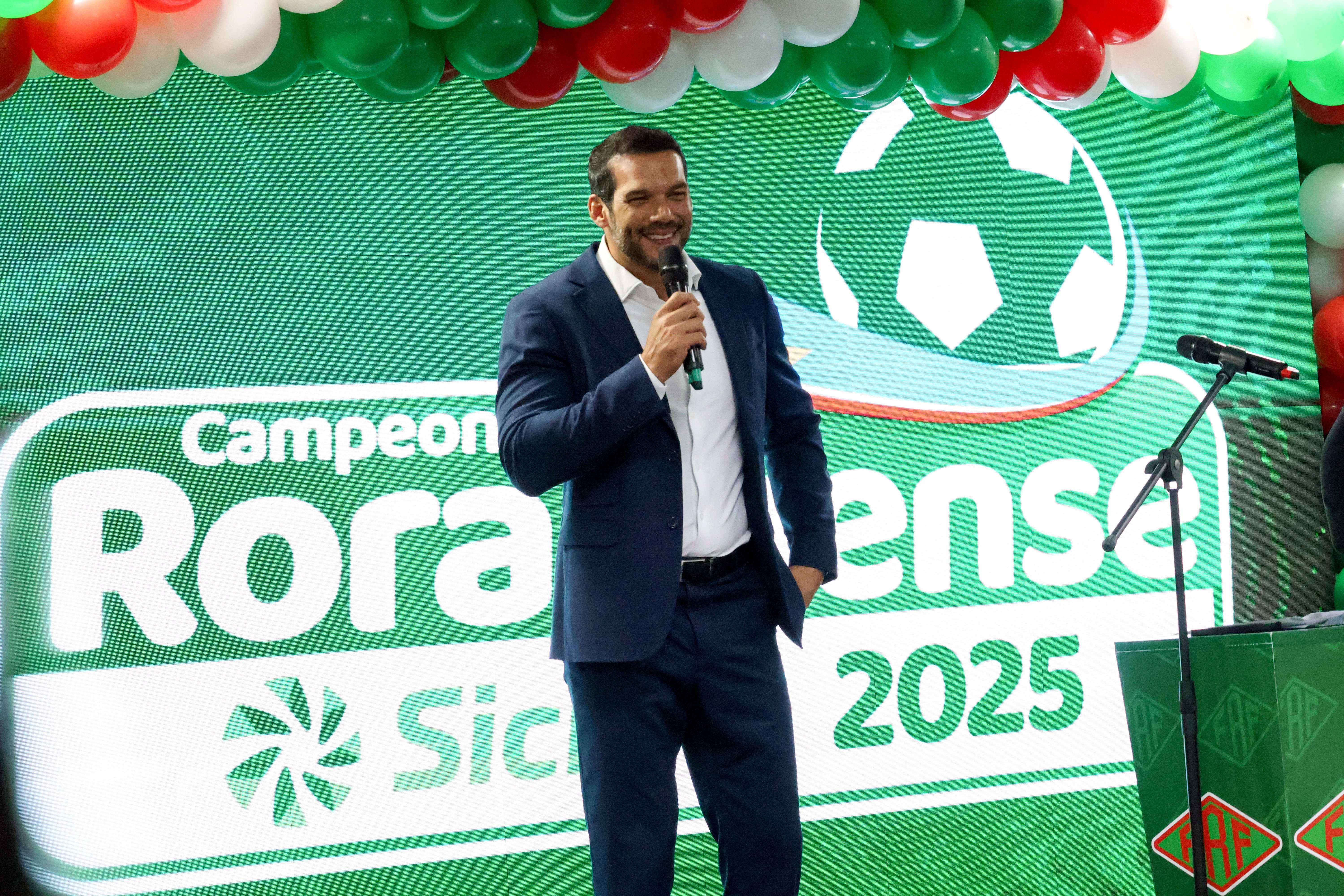 Samir Xaud, presidente eleito da Federação Roraimense de Futebol
