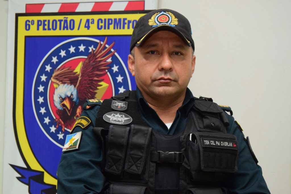 Overlan Lopes Alves, coronel, PM