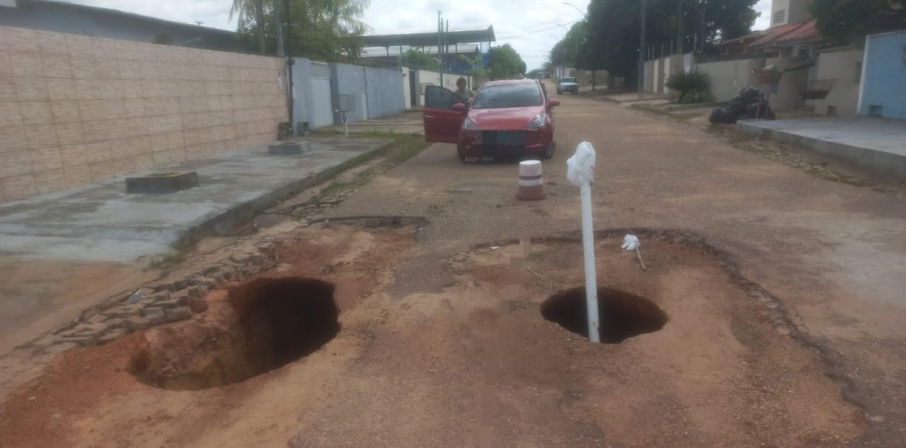 Cratera no Caçari