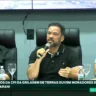 O secretário da Associação de Agricultura Familiar Nova Floresta, Breno Silva, durante oitiva da CPI das Terras