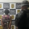O homem foi encaminhado à delegacia de polícia (Foto: Divulgação) 