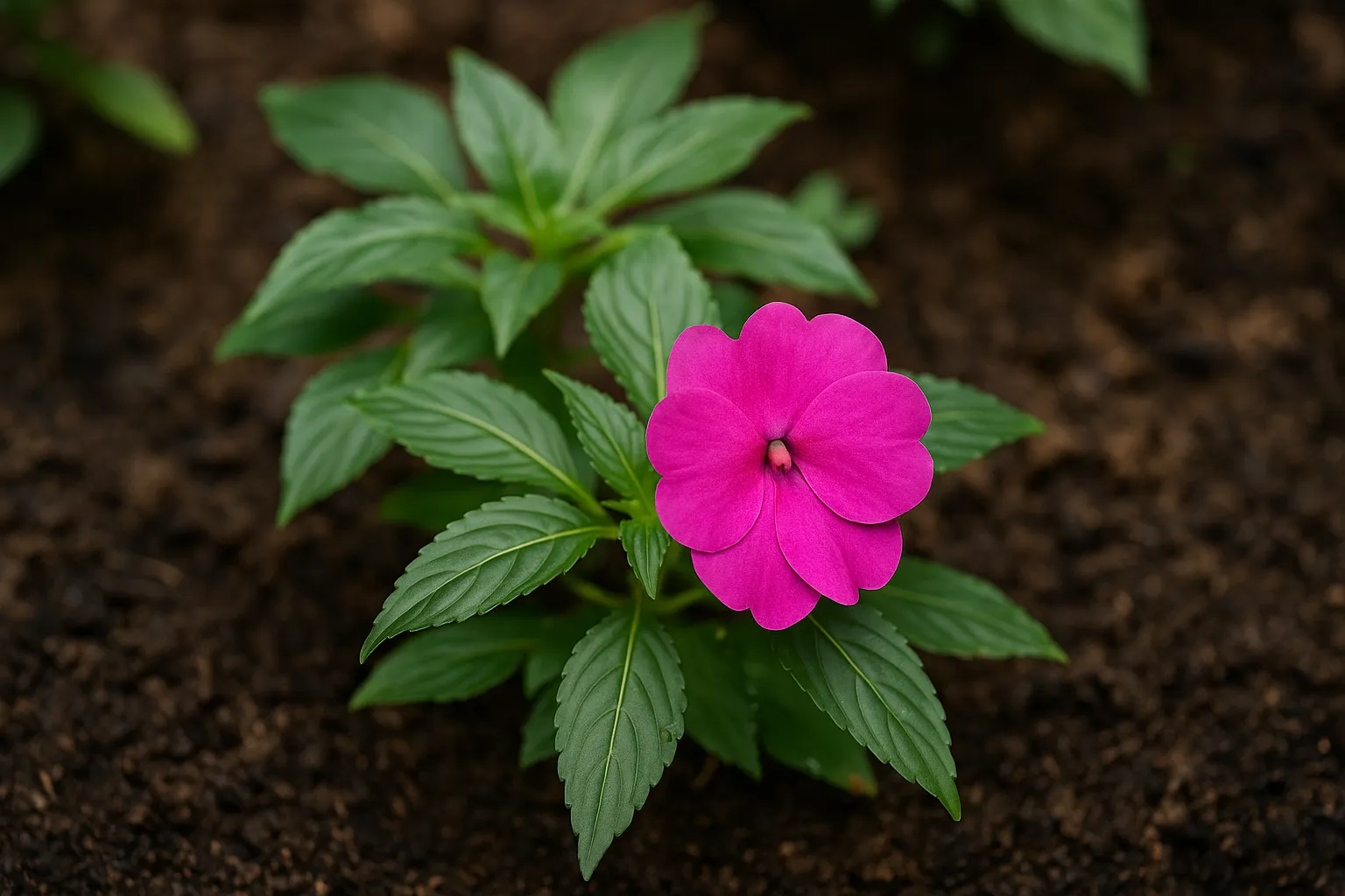 Maria-sem-vergonha resiste a tudo, menos ao solo encharcado