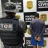 Foragido que ameaçava moradores em Amajari é preso
