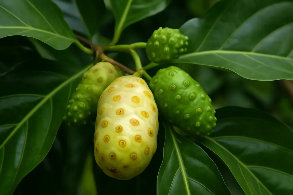 4 curiosidades sobre a exótica fruta noni, a fruta-vômito