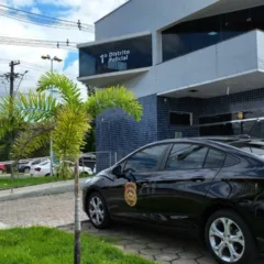 Sede do 1º Distrito Policial, no Centro de Boa Vista