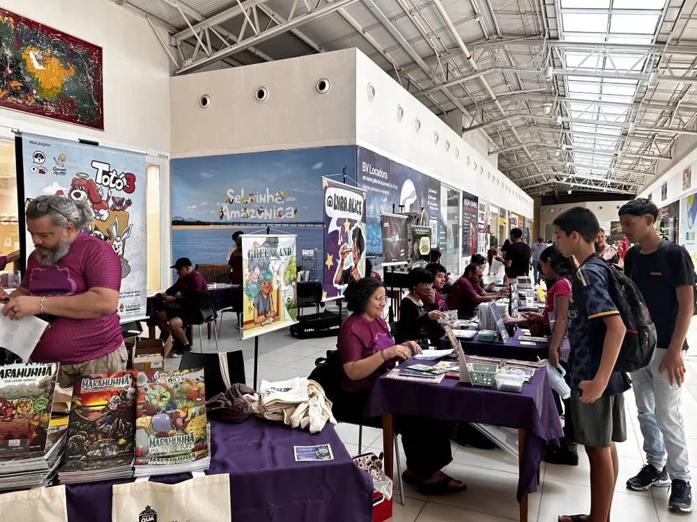 Feira Roraimense de Quadrinhos 2025. (Foto: Divulgação) Feira Roraimense de Quadrinhos 2025. (Foto: Divulgação)