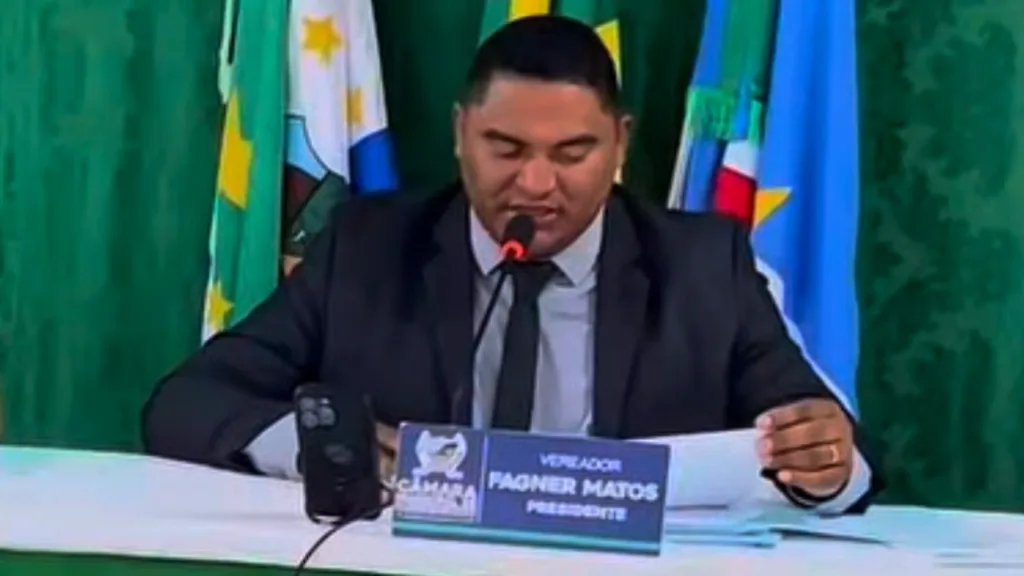 O presidente da Câmara de São Luiz do Anauá, vereador Faguinho