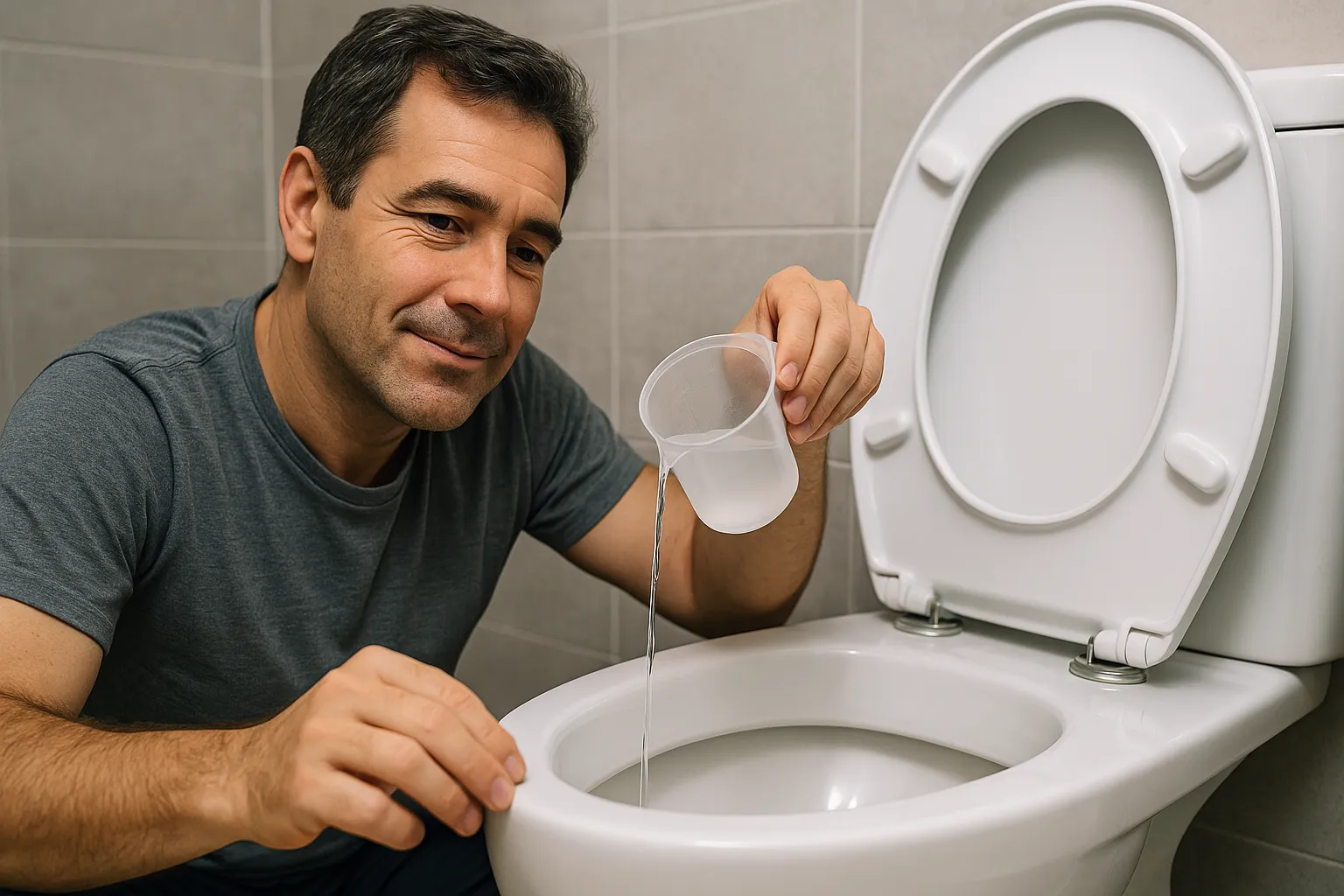 Despeje isso no vaso sanitário e veja o que acontece