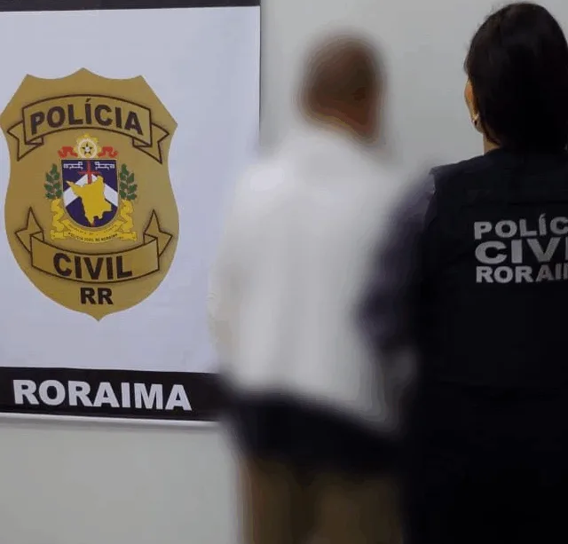 Homem negou ter entrado na residência da vítima, afirmando que estava visitando uma amiga (Foto: Polícia Civil/RR)