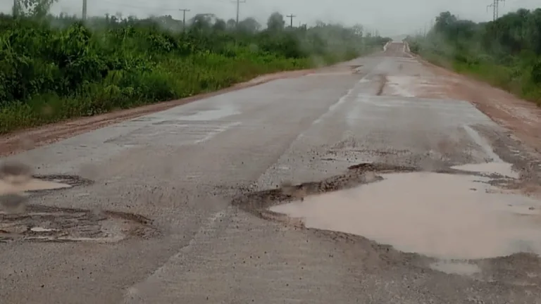 Condições do trecho da BR-210