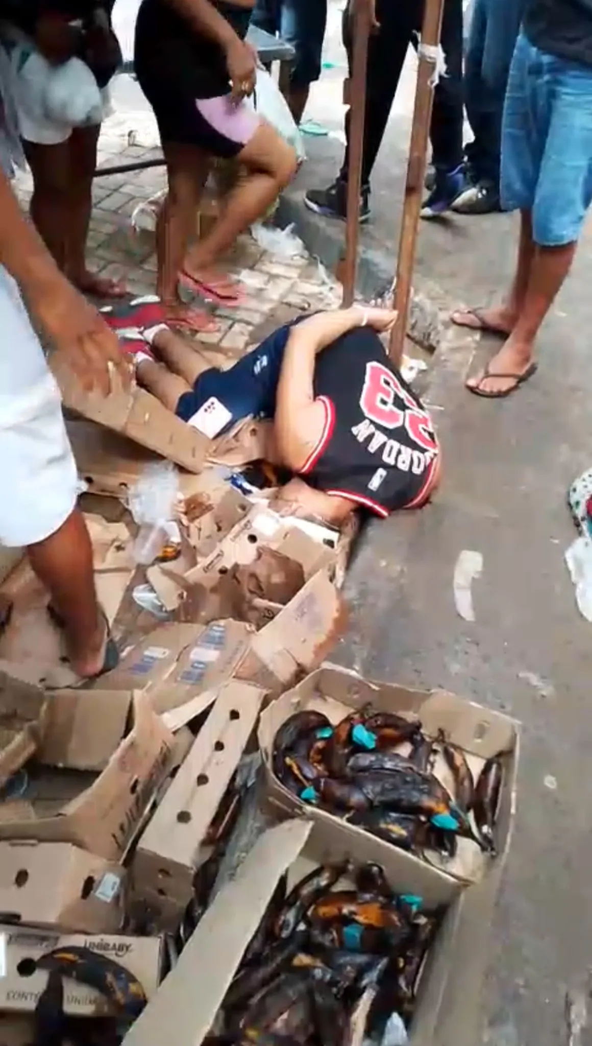 Tiroteio na Feira do Garimpeiro deixa duas pessoas feridas