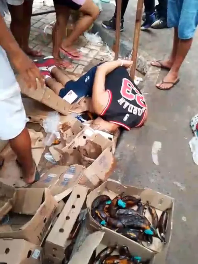 Tiroteio na Feira do Garimpeiro deixa duas pessoas feridas